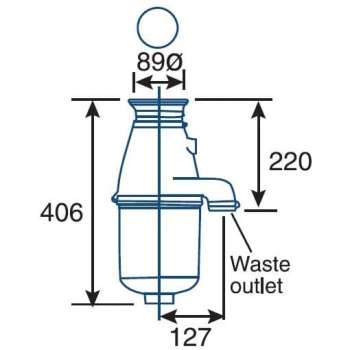 Измельчитель отходов IMC 523 FWD